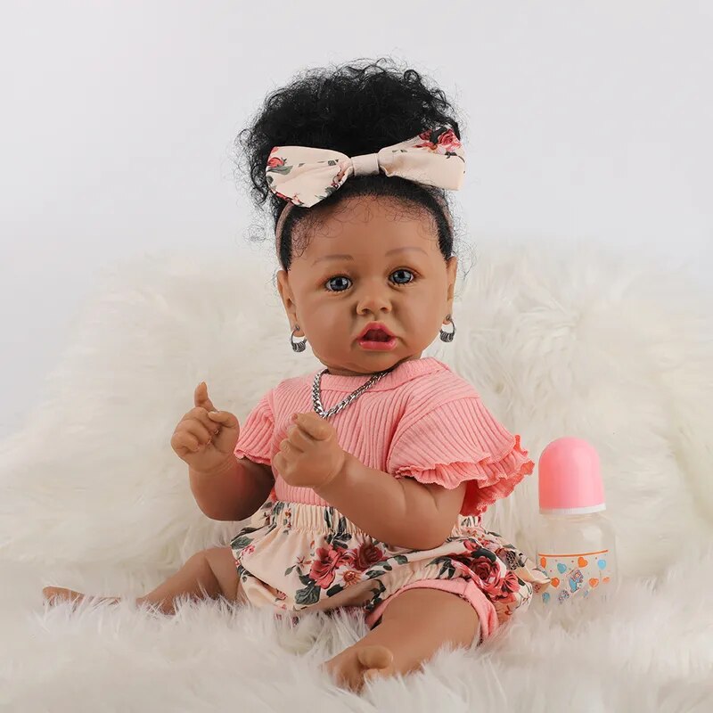 african american reborn baby girl doll