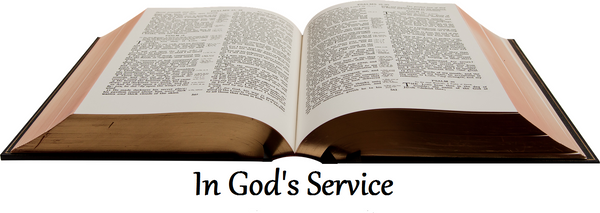 In God's Service,Christian home, church, ministry products, bible