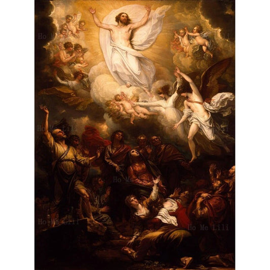 Jesus Resurrection Canvas Oil Painting Reproductions, In God's Service Store