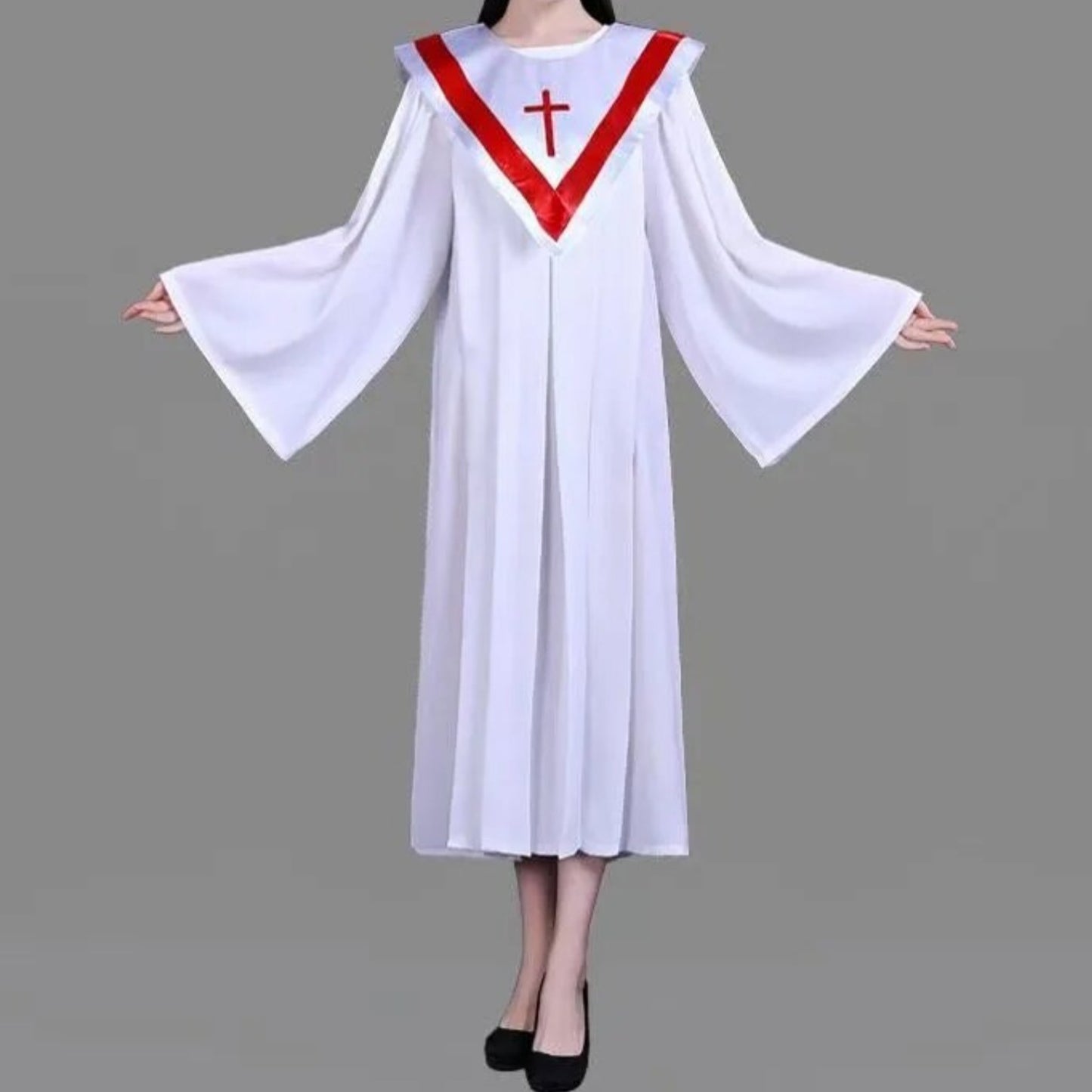 Christian Church Choir Robes Multi-Style - Red Basic, In God's Service store