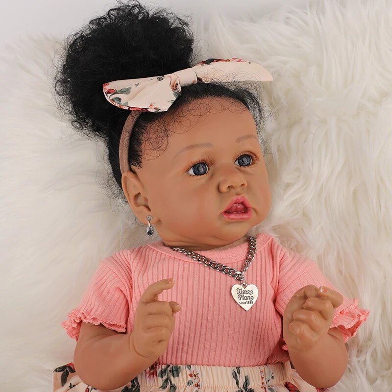 African American Reborn Baby Girl Doll, In God's Service Store