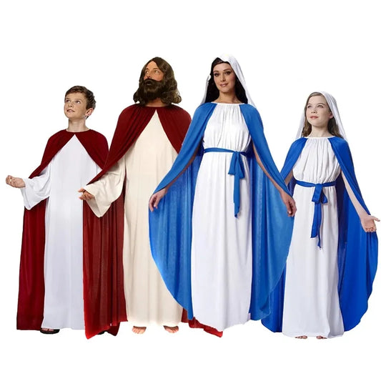 Nativity and Biblical Reenactment Costumes, In God's Service Store, Jesus, Joseph, Mary