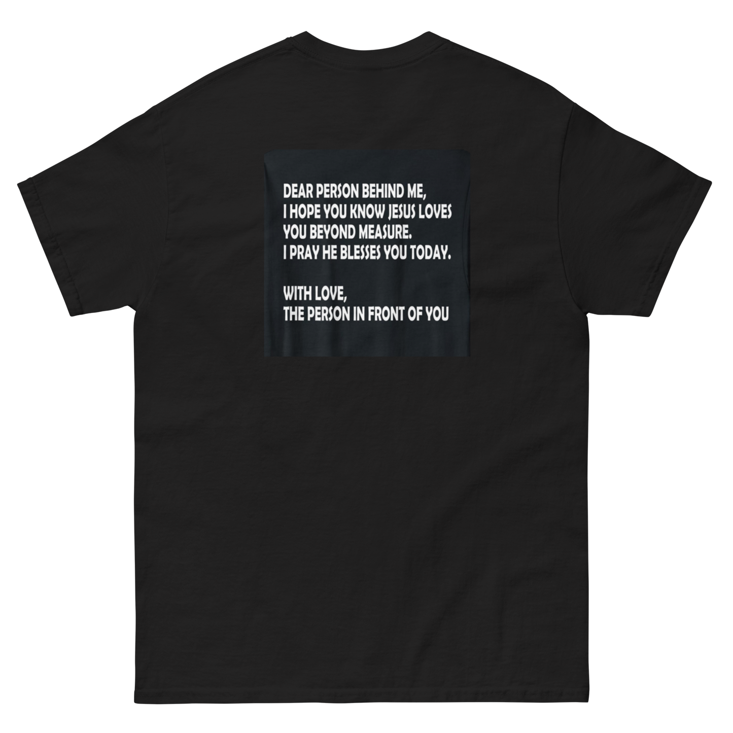 The Person in Front of You - Great Commission Men's t-shirts in Black