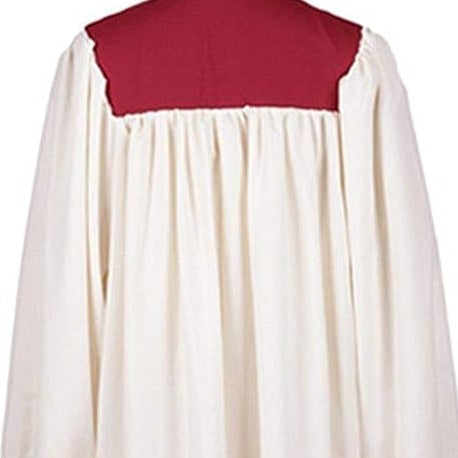 Choir Robe with Cross Embroidered Hanging Stole for Men and Women - In God's Service Store