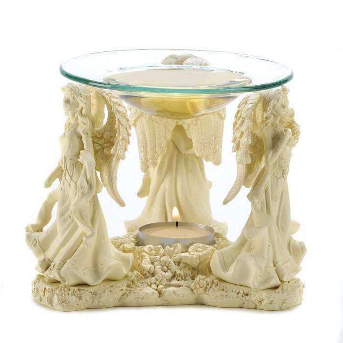Angel Trio Candle Holder - Oil Diffuser In God's Service Store