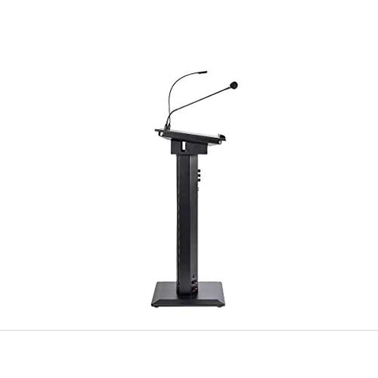 Audio 60W Powered Lectern with Gooseneck Mic and LED Light In God's Service Store