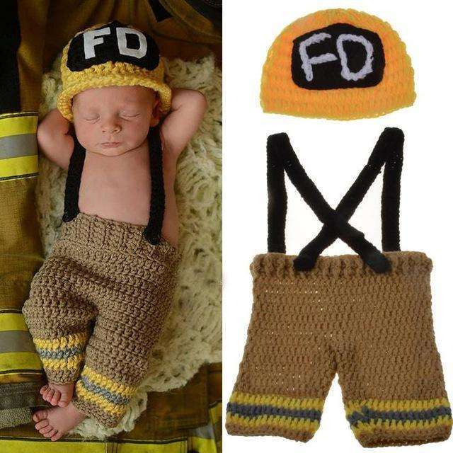 Baby's Crochet Role Play Costume Photo Props In God's Service Store