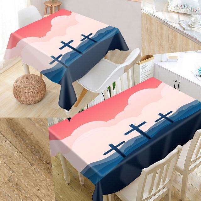 Christian Design Tablecloths In God's Service Store