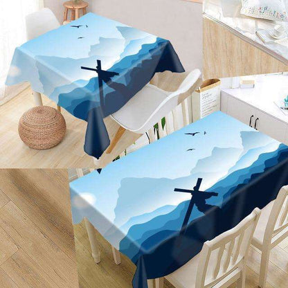 Christian Design Tablecloths In God's Service Store