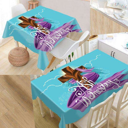 Christian Design Tablecloths In God's Service Store