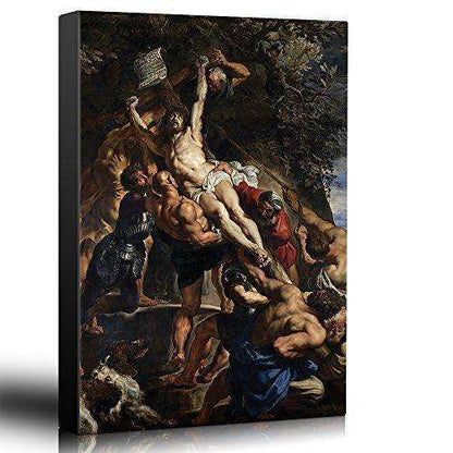 Christian Print Baroque Style Canvas Oil Painting In God's Service Store