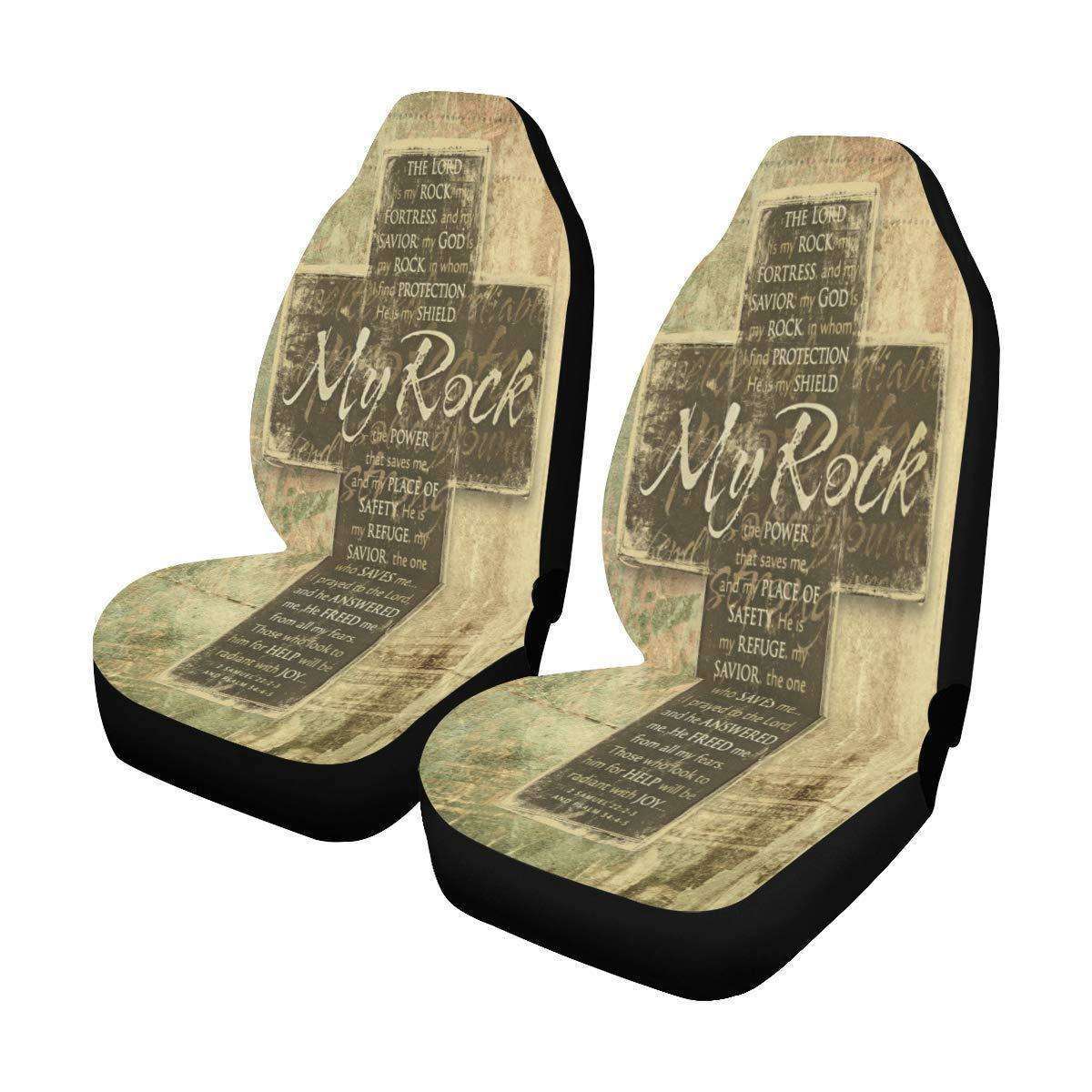 Christian Scripture and Cross Car Seat Covers - In God's Service Store