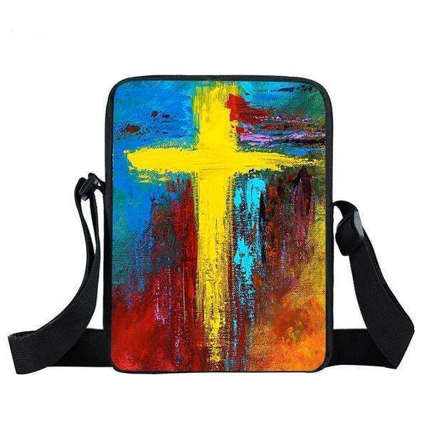 Christian Theme Compact Messenger Bags In God's Service Store
