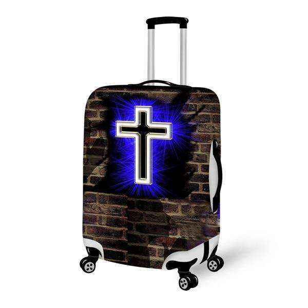 Christian Theme Luggage Protector Covers In God's Service Store