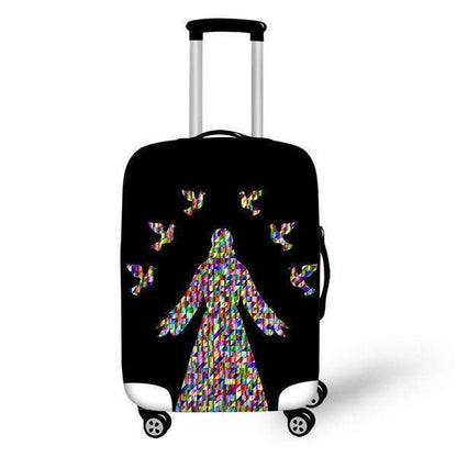 Christian Theme Luggage Protector Covers In God's Service Store