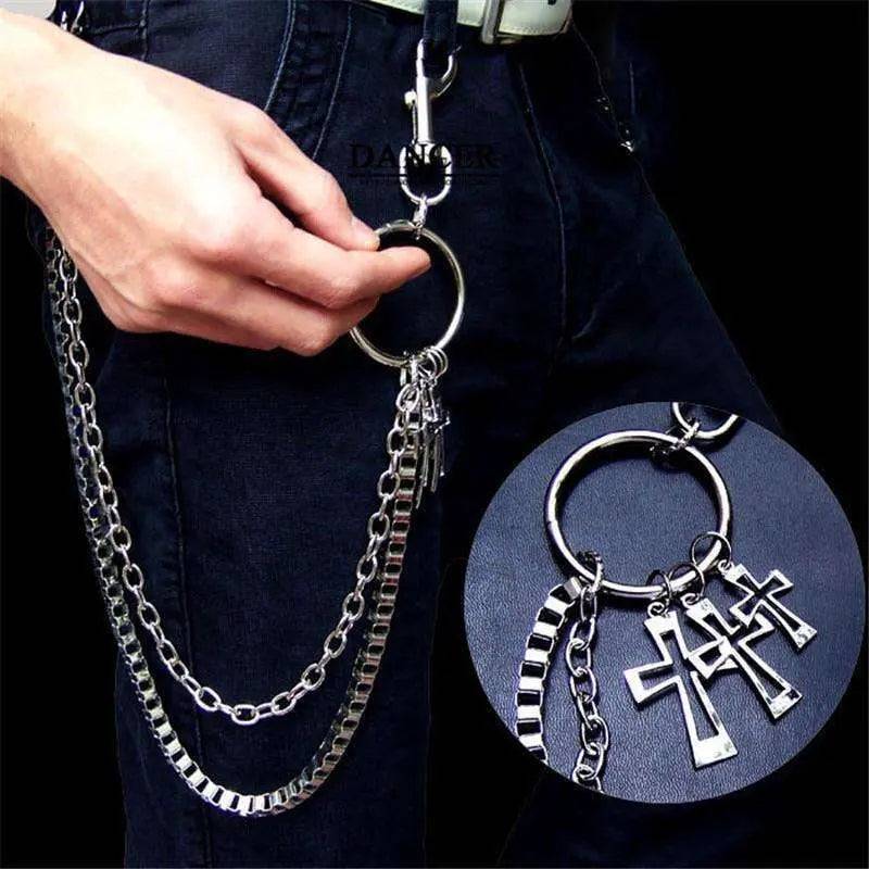 Triple wallet chain hot sale