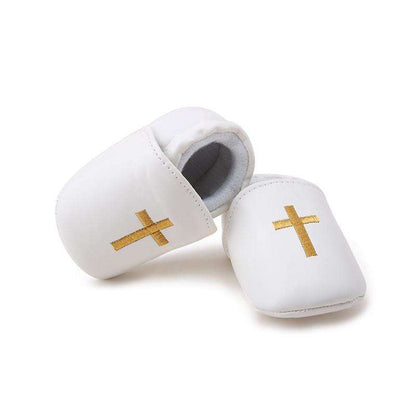 Christian cross baby shoes In God's Service Store