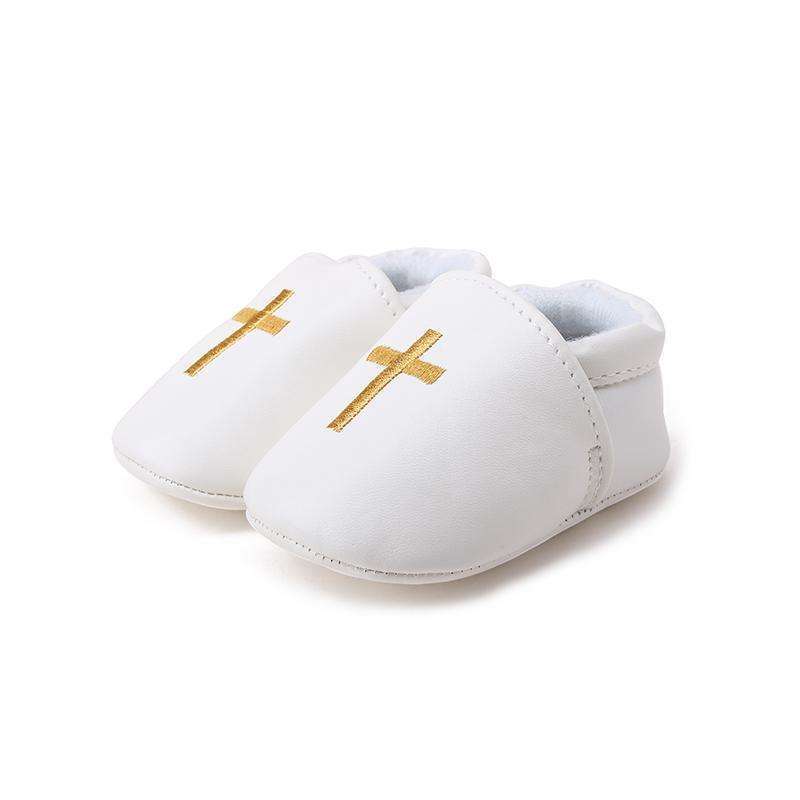 Christian cross baby shoes In God's Service Store