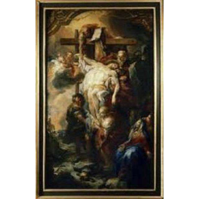 Deposition from the Cross Canvas Oil Painting In God's Service Store