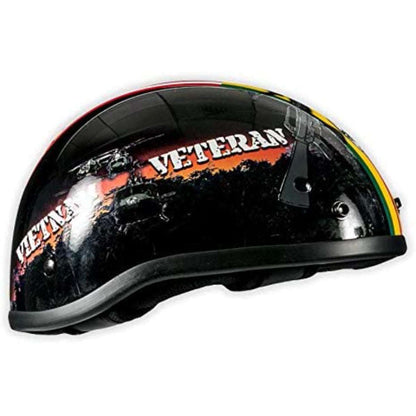 Honoring U.S Military Motorcycle Helmet In God's Service Store