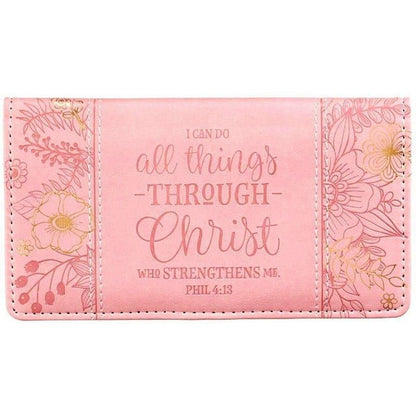 Inspirational Bible Scripture Checkbook Covers In God's Service Store