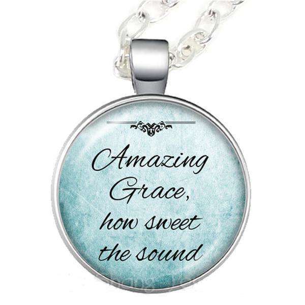 Inspirational Bible Scripture Pendant Necklaces In God's Service Store