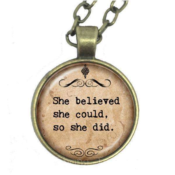 Inspirational Bible Scripture Pendant Necklaces In God's Service Store