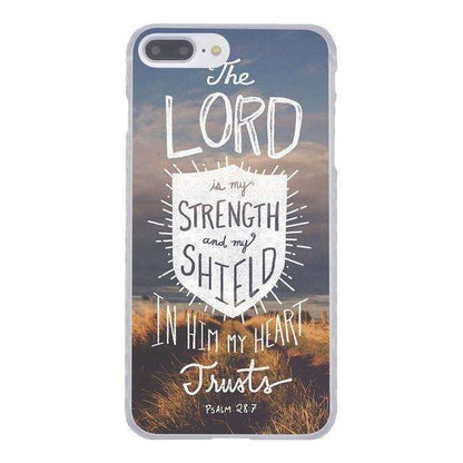 Inspirational Bible Scripture iPhone Cases In God's Service Store