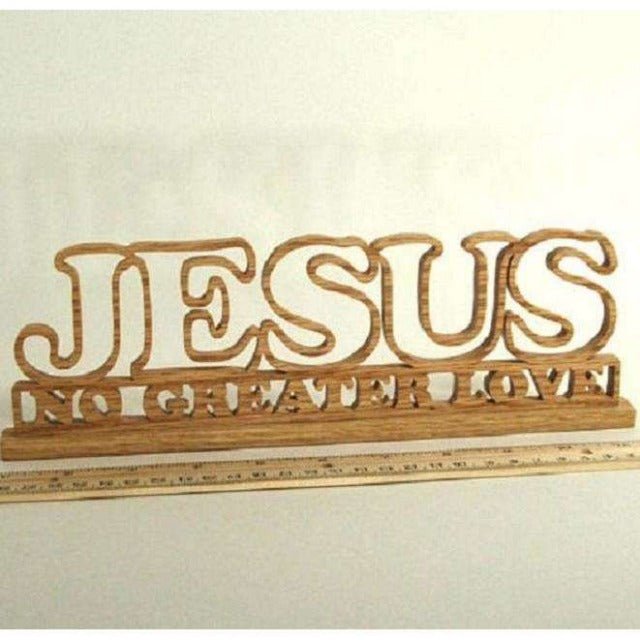 Jesus No Greater Love Tabletop Accent Piece In God's Service Store