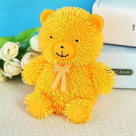 Light Up LED Textured Teddy Bear Stimming Toys In God's Service Store