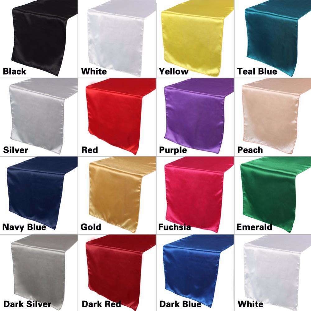 Luxurious 5 Piece Satin Table Runners In God's Service Store