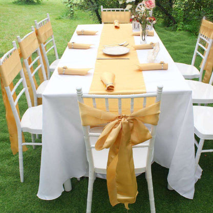 Luxurious 5 Piece Satin Table Runners In God's Service Store