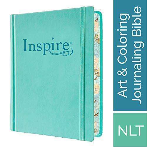 NLT Inspire Art Coloring and Journaling Bible In God's Service Store