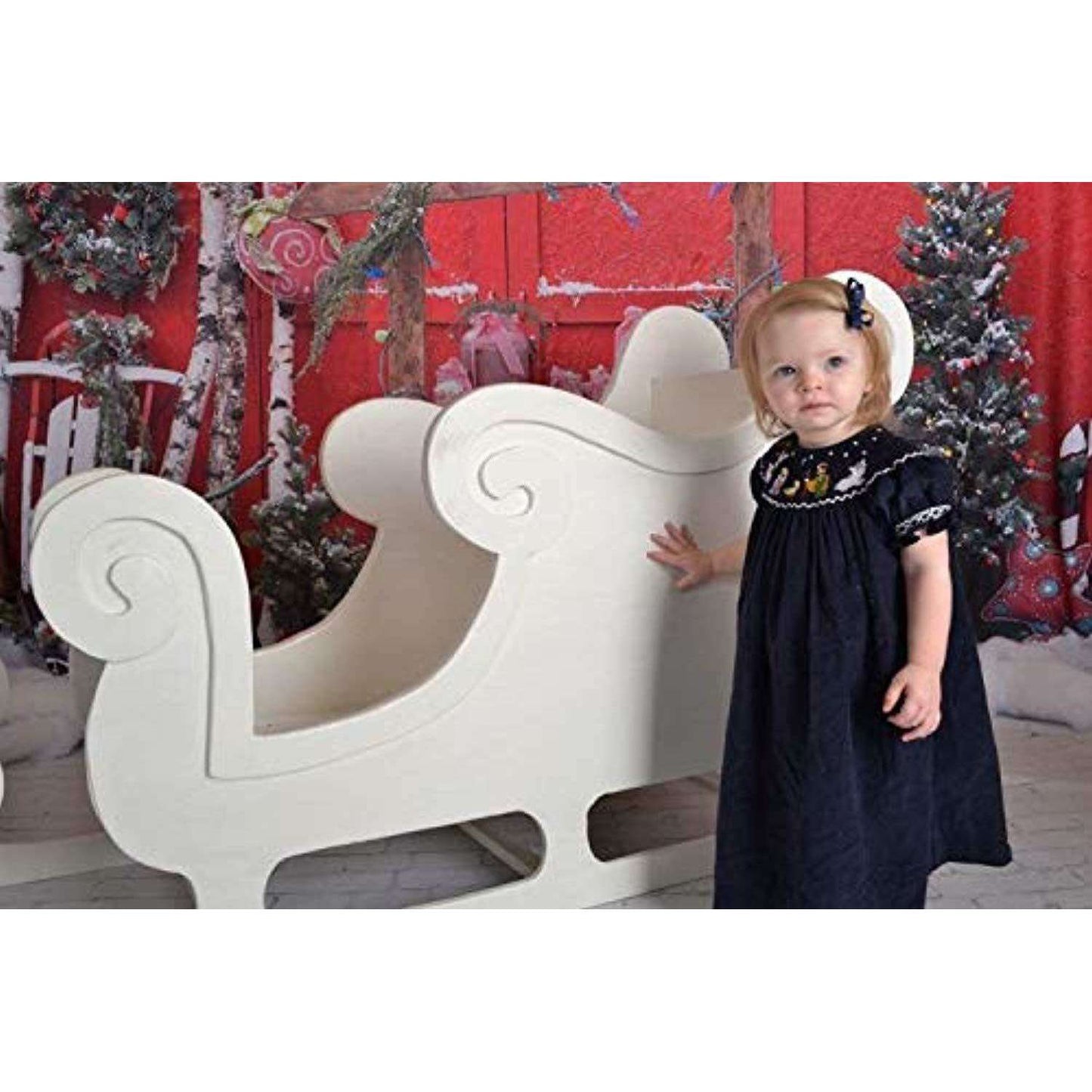 Nativity Design Baby Girls Smocked Dress In God's Service Store