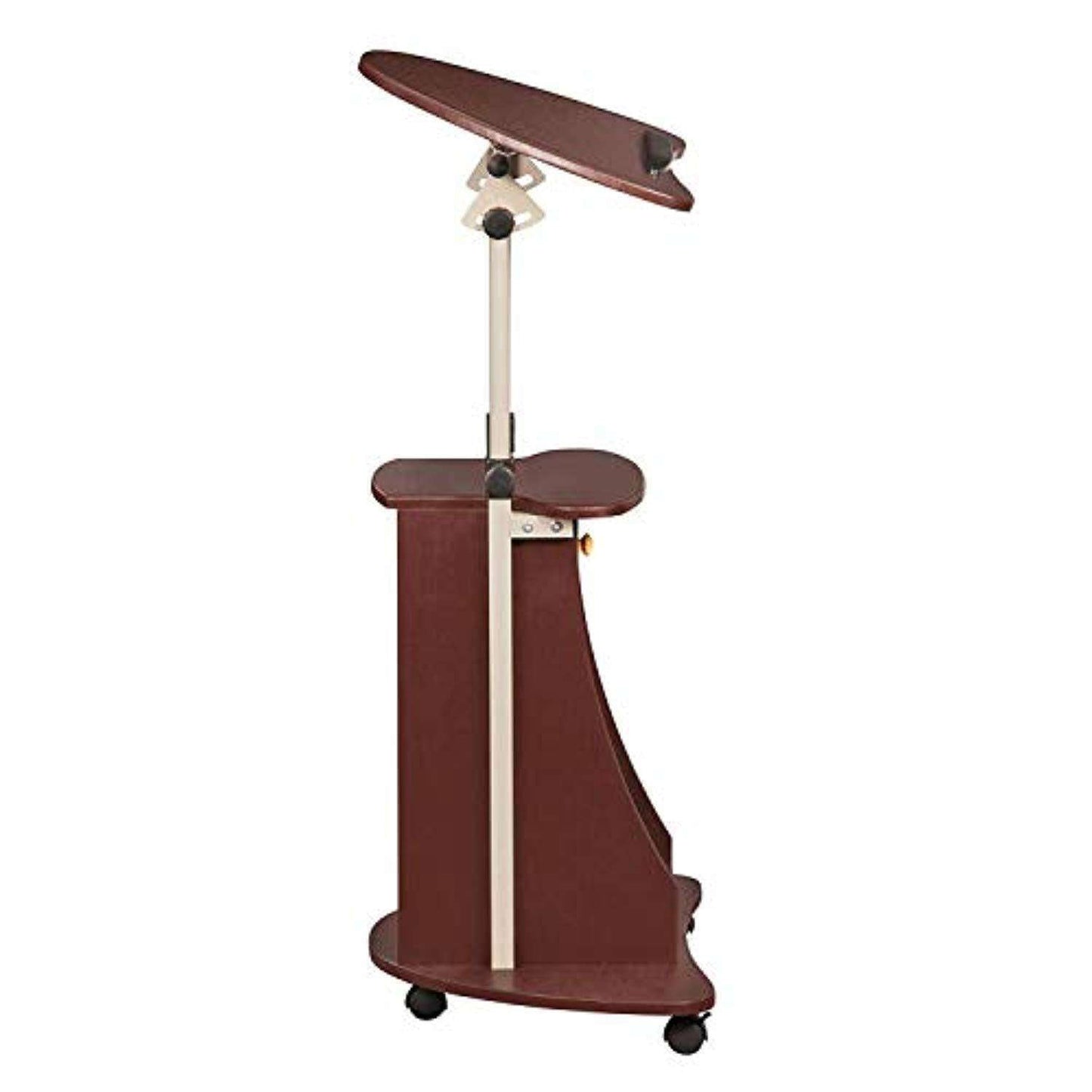 Portable Pulpit - Podium - Laptop Cart With Swivel Top In God's Service Store